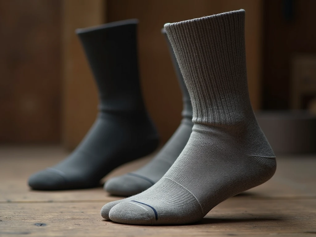 Expert craftsmanship in creating premium minimalist socks