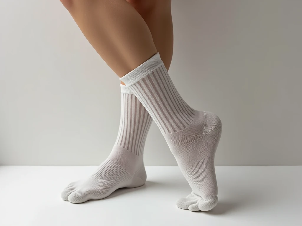 Superior comfort and style in minimalist sock design